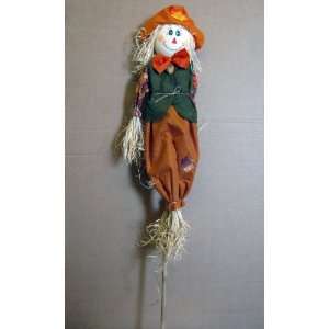   Haunted Hill Designs Scarecrow On A Bamboo Stick 75020