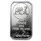 50   1 oz. 999 Fine Silver Bars   Silvertowne   New   Sealed in Vinyl