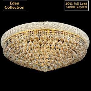   CD3012G Ceiling Light Solid Brass Lead Oxide Crystal