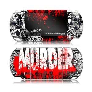   MS SMRD10014 Sony PSP Slim  Selfless Murder  Murder Skin Electronics