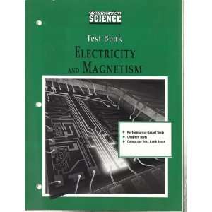   and Magnetism, TEST BOOK (Includes answers) Prentice Hall Books