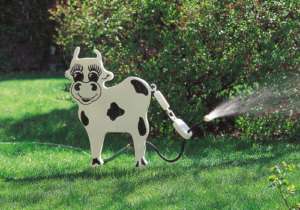 H2Oly Cow Lawn Sprinkler   A fun way to water your lawn  