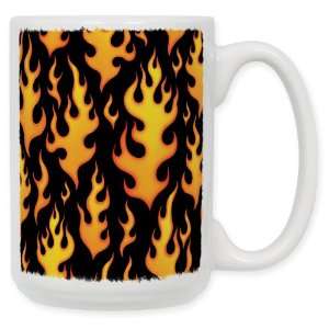  Flames 15 Oz. Ceramic Coffee Mug
