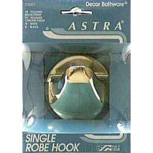  Astra Single Robe Hook (d1001pb)