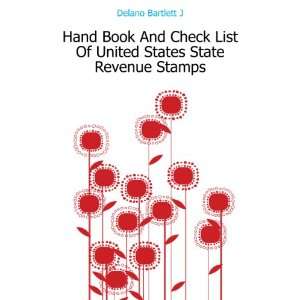  Hand Book And Check List Of United States State Revenue 