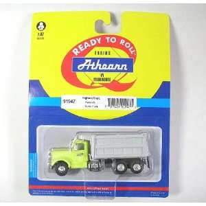  HO RTR Kenworth Dump Truck, Highway Department Toys 