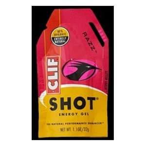 CLIF Bar Shot Enrgy Gel Razz 24Pk 1.2 OZ (Pack of 24)  