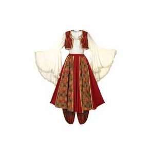  Renaissance Clothing   Gypsy Princess Outfit Toys & Games