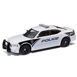  HO 2006 Dodge Charger, Police/White Toys & Games