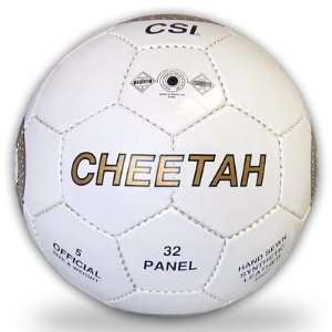  CSI Black and White Size 5 Cheetah Soccer Ball Sports 