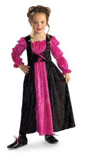 Renaissance Lady Maiden Faire Dress Up Child Costume  