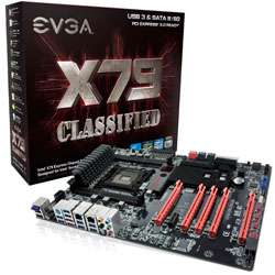 NEW EVGA 151 SE E779 KR Classified Motherboard X79 Socket R LGA 2011 