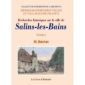  de Salins les Bains (Monographies des villes et villages de France 