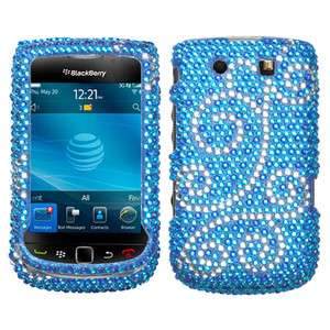  Diamond Bling Hard Case Cover BlackBerry Torch 4G 9800 9810  