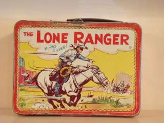 Vintage 1954 Adco Liberty The Lone Ranger Lunchbox  