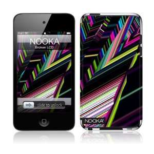   iPod Touch  4th Gen  NOOKA  Broken LCD Skin  Players & Accessories