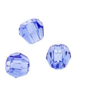  Swarovski Crystal #5000 2mm Round Beads Sapphire Blue 