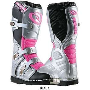  Answer Racing Womens MX Boots   8/Pink/Black/Silver Automotive