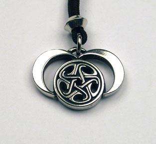 MOONS OF HECATE Amulet Necklace Pendant Jewelry Celtic  