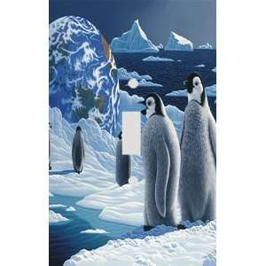  Earth Penguins Decorative Switchplate Cover