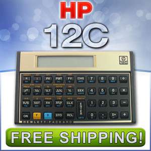 HP 12C Proprietary Processor Financial Calculator New 88698000120 
