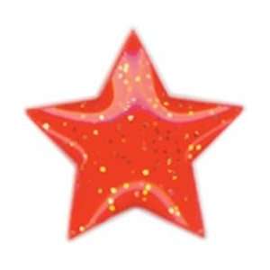 Mark Richards Candy Star Stickers Assorted Sizes 27/Pkg Red; 6 Items 