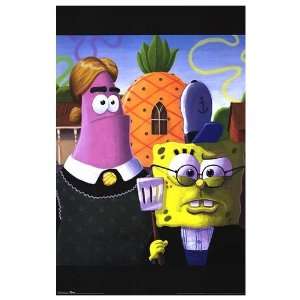  Spongebob Squarepants Movie Poster, 22.25 x 34 (1999 