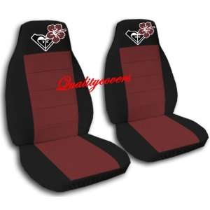   Hibiscus flower for a 2006 to 2011 Chevrolet HHR with 2 armrest covers