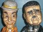 laurel and hardy figurines  