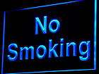 i776 b No Smoking Area Display Logo Neon Light Sign
