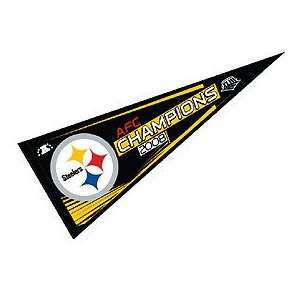 Pittsburgh Steelers 2008 AFC Champs Pennant  Sports 