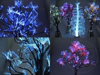 Home Decor Fiber Optic Flower Tree Xmas Chrismas Light  