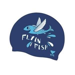  TYR Flying Fish Silicone Cap