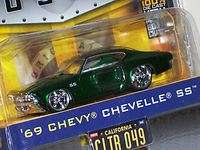 Jada Bigtime Muscle 164 Candy Green Flamed 69 Chevy Chevelle SS 