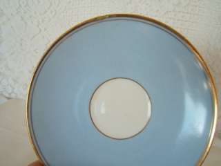 Vintage Unmarked Portrait Coffee or Tea Cup & Saucer  