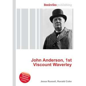  John Anderson, 1st Viscount Waverley Ronald Cohn Jesse 