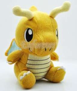New 6.5 Pokemon Dragonite Plush Toy Doll Rare^PB10  