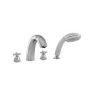  Hansgrohe TRIM S 4 HOLE TUB FILLER WITH HANDSHOWER
