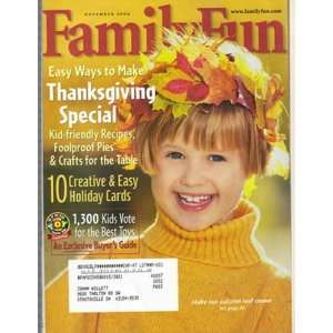 Family Fun Magazine November 2004