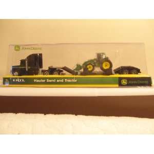  ERTL John Deere Hauler Semi And Trailer w/Tractor (Toy 