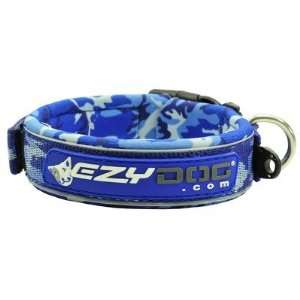  EzyDog 80720311 blue camo Neo Dog Collar in Blue Camo Size 