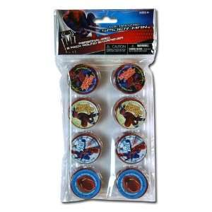  Spiderman 4 8pk Round Sharpeners in Poly Bag with Header 
