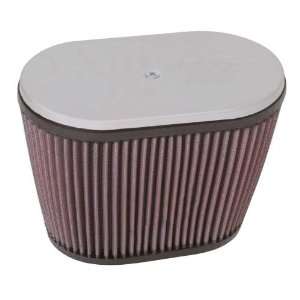  Rubber Dual Flange Oval Universal Air Filter Automotive
