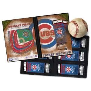 Chicago Cubs Ticket Album 