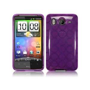   Circle TPU Crystal Silicone Case for HTC Inspire 4G / Desire HD  
