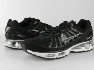 NIKE AIR MAX TAILWIND+ 2009 NEW Mens Black iPod Ready Running Shoes 