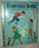 1964 ~Golden Book ~ Romper Room Exercise Book ~  