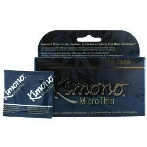  Laboratories, Kimono Condom, Micro Thin, 12 Ct  Health & Personal