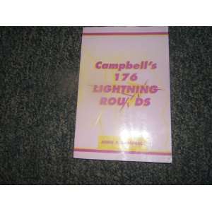   Campbells 176 Lightning Rounds (9780944322185) John Campbell Books