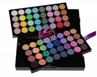 NEW 64 Color Double Stack Shadow EyeShadow Palette #E  
